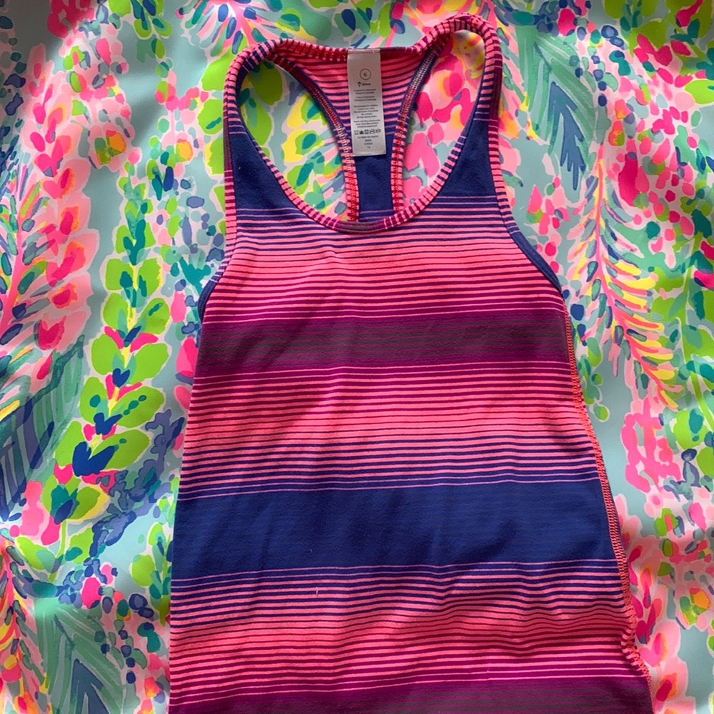 Ivivva keep your cool racer back tank size 6
